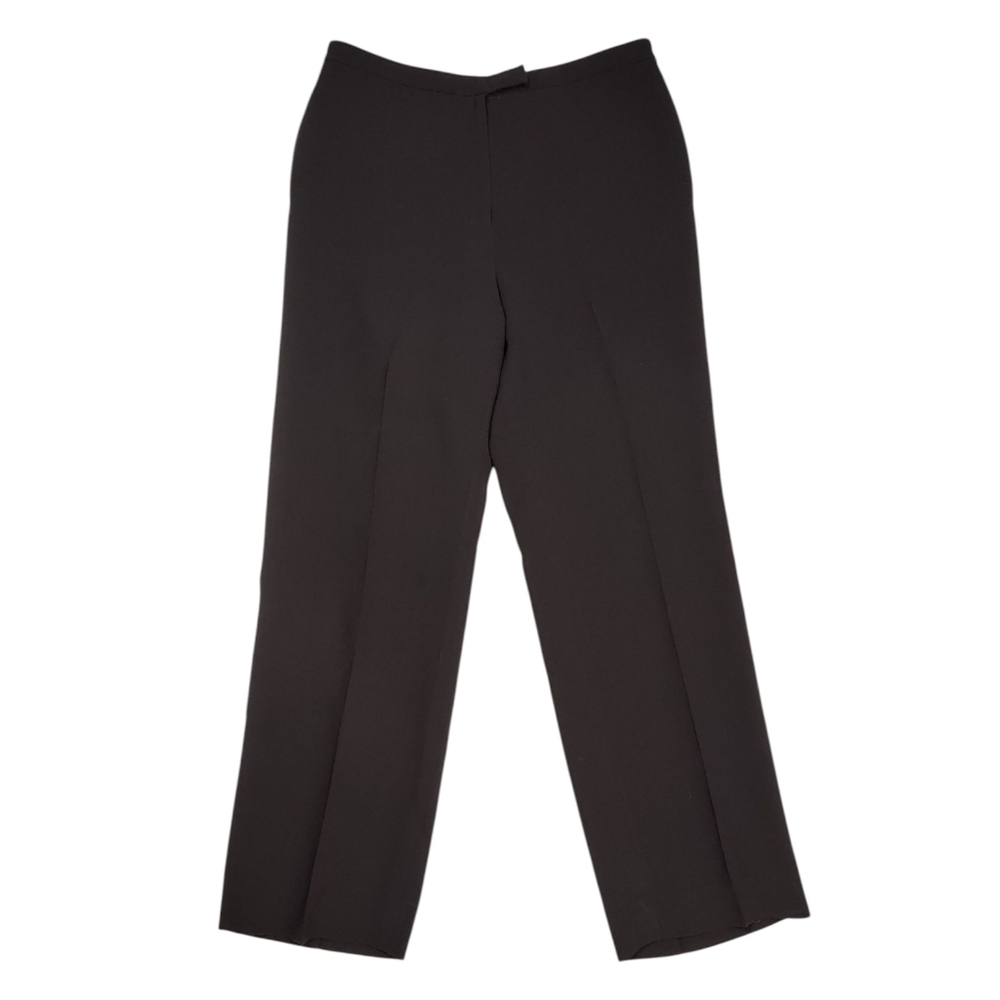 Tahari by Arthur S. Levine Women’s Chocolate Brown 2-Piece Pantsuit Set Size 10P - Picture 5 of 16